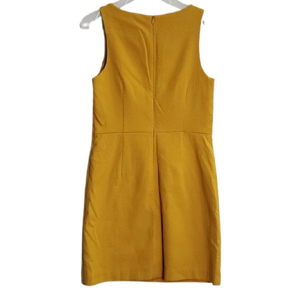 Bright Banana Republic Yellow Spring Office Party Dress - Picture 2 of 7